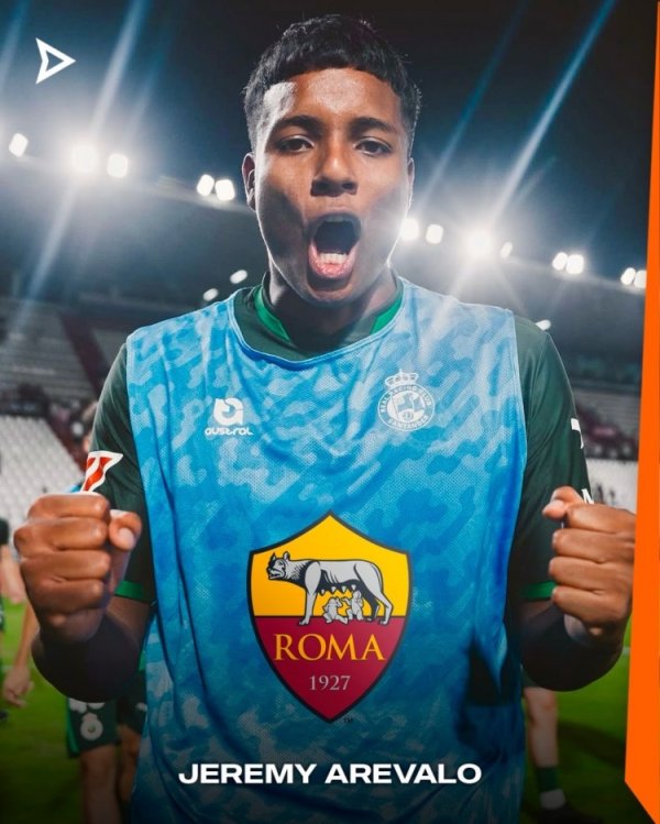 Roma: Roma quan tâm đến Arevalo, giám đốc Racing Santander thừa nhận cầu thủ có thể rời đội vào mùa 